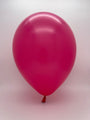 Inflated Balloon Image 11" Qualatex Latex Balloons WILD BERRY (100 Per Bag)