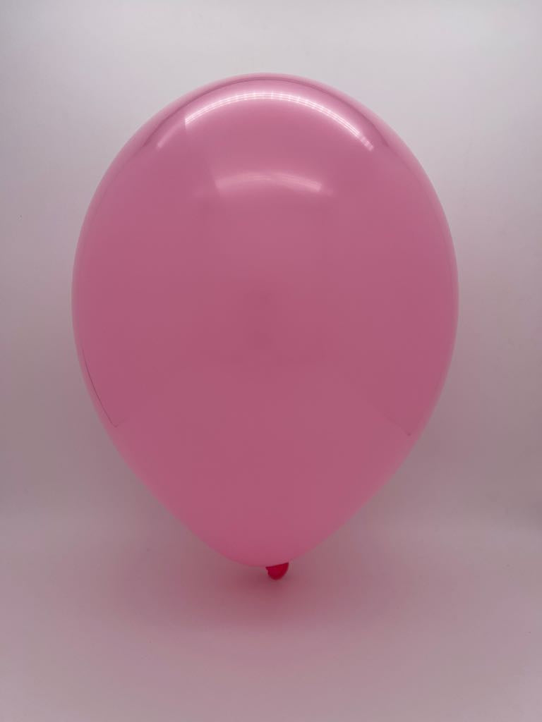Inflated Balloon Image 24" Pink Latex Balloons (3 Per Bag) Brand Tuftex
