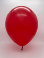 Inflated Balloon Image 160D Standard Ruby Red Decomex Modelling Latex Balloons (100 Per Bag)
