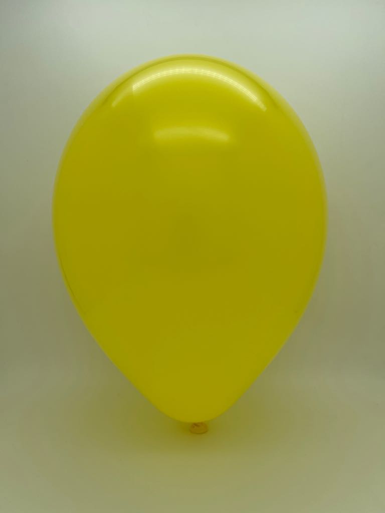 Inflated Balloon Image 36" Yellow Tuftex Latex Balloons (2 Per Bag)