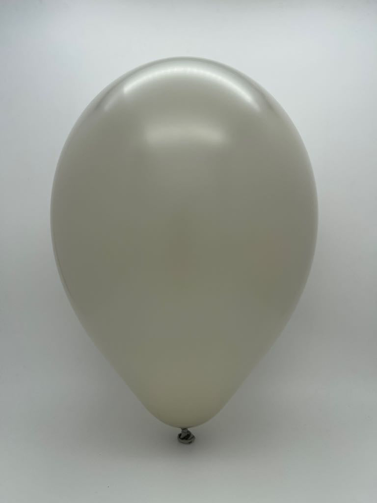 Inflated Balloon Image 11" Stone Tuftex Latex Balloons (100 Per Bag)