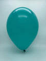 Inflated Balloon Image 24" Teal Tuftex Latex Balloons (3 Per Bag)