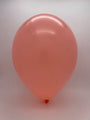 Inflated Balloon Image 11 Inch Tuftex Latex Balloons (100 Per Bag) Coral