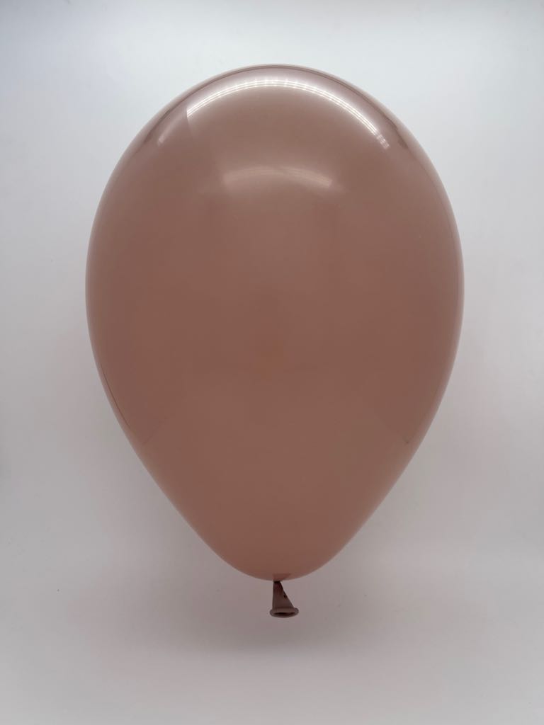 Inflated Balloon Image 36" Malted Brown Tuftex Latex Balloons (2 Per Bag)