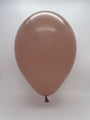 Inflated Balloon Image 17" Tuftex Latex Balloons (50 Per Bag) Malted Brown