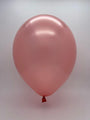 Inflated Balloon Image 17 Inch Tuftex Latex Balloons (50 Per Bag) Rose Gold