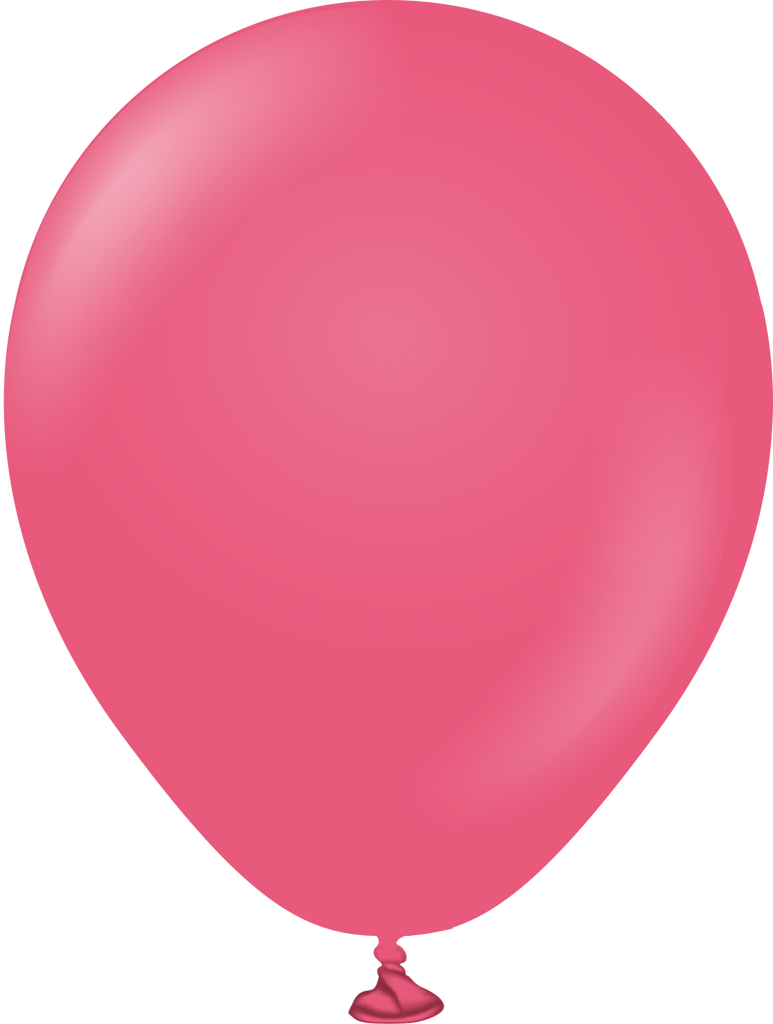 5" Kalisan Latex Balloons Standard Fuchsia (50 Per Bag)