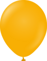 12" Kalisan Latex Balloons Standard Amber (50 Per Bag)