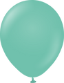 12" Kalisan Latex Balloons Standard Sea Green (50 Per Bag)