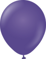 12" Kalisan Latex Balloons Standard Violet (50 Per Bag)