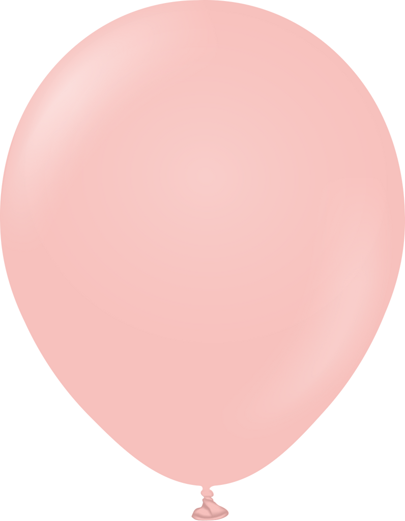 18 inch kalisan latex balloons standard baby pink 25 per bag k67553