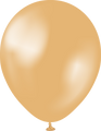 12" Kalisan Latex Balloons Metallic Gold (50 Per Bag)