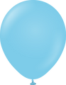 18" Kalisan Latex Balloons Standard Baby Blue (25 Per Bag)