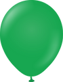 18" Kalisan Latex Balloons Standard Green (25 Per Bag)
