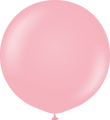24" Kalisan Latex Balloons Standard Flamingo Pink (5 Per Bag)