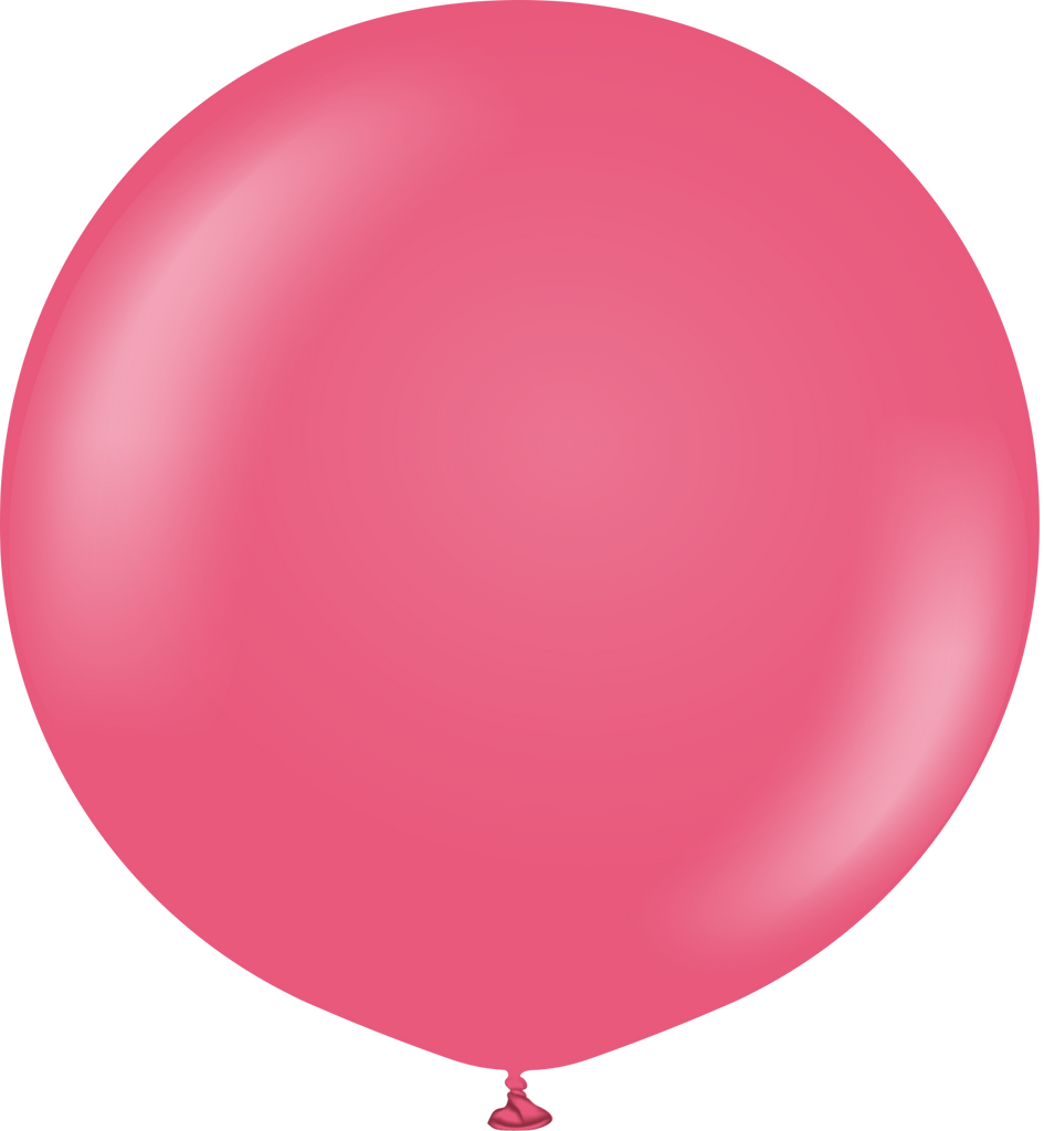 36" Kalisan Latex Balloons Standard Fuchsia (2 Per Bag)