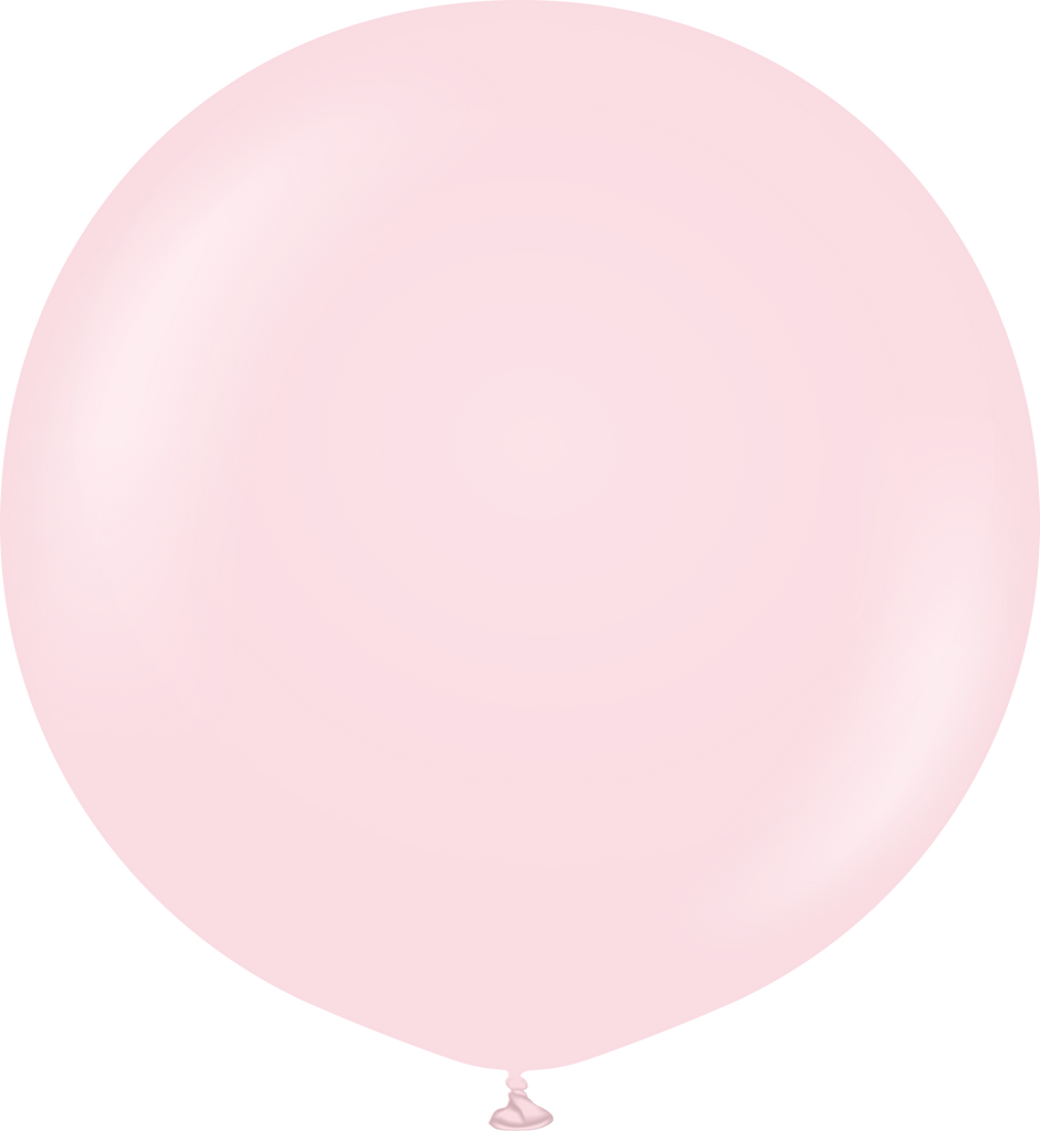 36" Kalisan Latex Balloons Standard Light Pink (2 Per Bag)