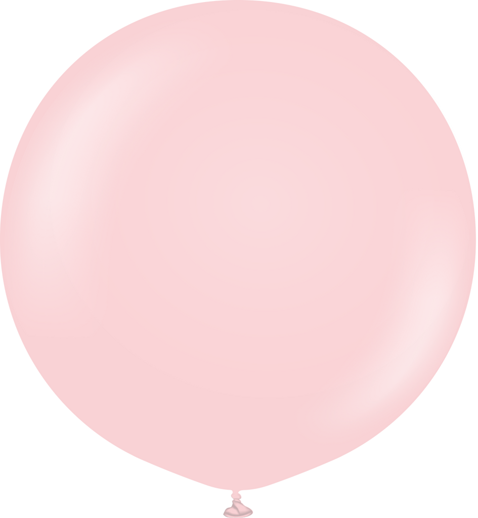 36" Kalisan Latex Balloons Pastel Matte Macaroon Pink (2 Per Bag)