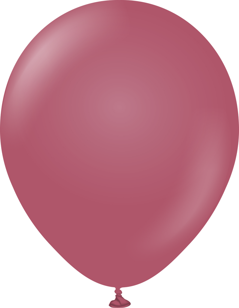18" Kalisan Latex Balloons Retro Wild Berry (25 Per Bag)