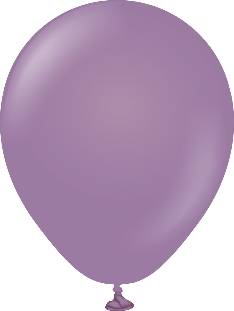 5" Kalisan Latex Balloons Retro Lavender (50 Per Bag)