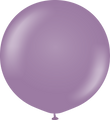 24" Kalisan Latex Balloons Retro Lavender (5 Per Bag)
