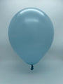 Inflated 12 inch kalisan latex balloons retro blue glass 50 per bag k68220