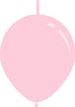 18" Deco Taffy Pink Decomex Linking Balloons (25 Per Bag)