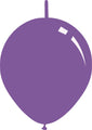 11" Deco Lilac Decomex Linking Latex Balloons (100 Per Bag)