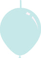 11" Deco Sky Blue Decomex Linking Latex Balloons (100 Per Bag)