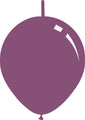 11" Metallic Lavender Decomex Linking Latex Balloons (100 Per Bag)