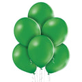 Ellies Latex Balloons Bouquet Leaf Green