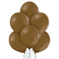 Ellies Latex Balloons Bouquet Milk Chocolate