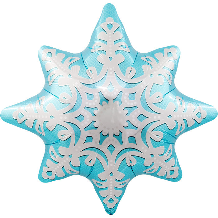 24" Snowflake Foil Balloon