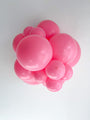 36" Pink Tuftex Latex Balloons (2 Per Bag) Manufacturer Inflated Image