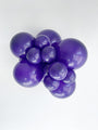 24" Plum Purple Tuftex Latex Balloons (3 Per Bag) Manufacturer Inflated Image