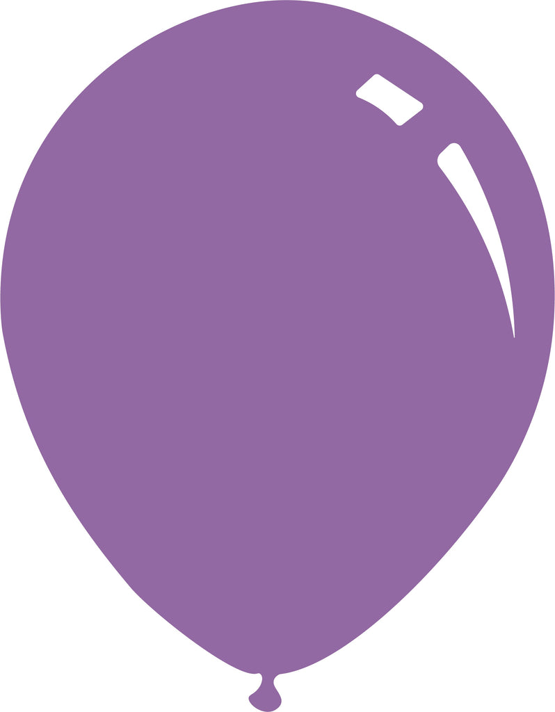 9" Deco Lilac Decomex Latex Balloons (100 Per Bag)