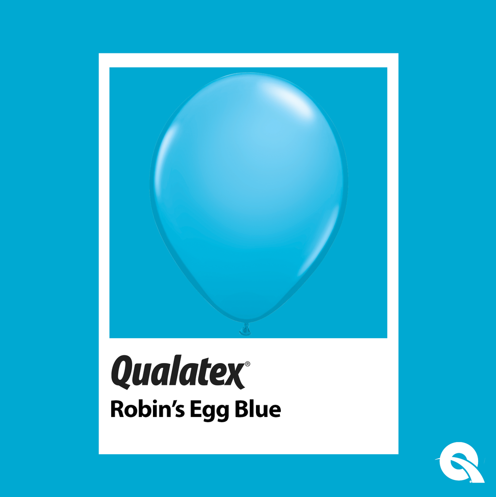 Robin's Egg Blue Swatch Pioneer Qualatex Latex Balloons 