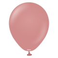 5" Kalisan Latex Balloons Retro Rosewood (50 Per Bag)