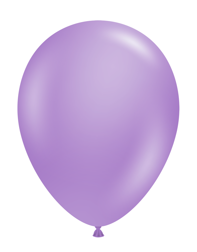 17" Pastel Lavender Tuftex Latex Balloons (50 Per Bag)