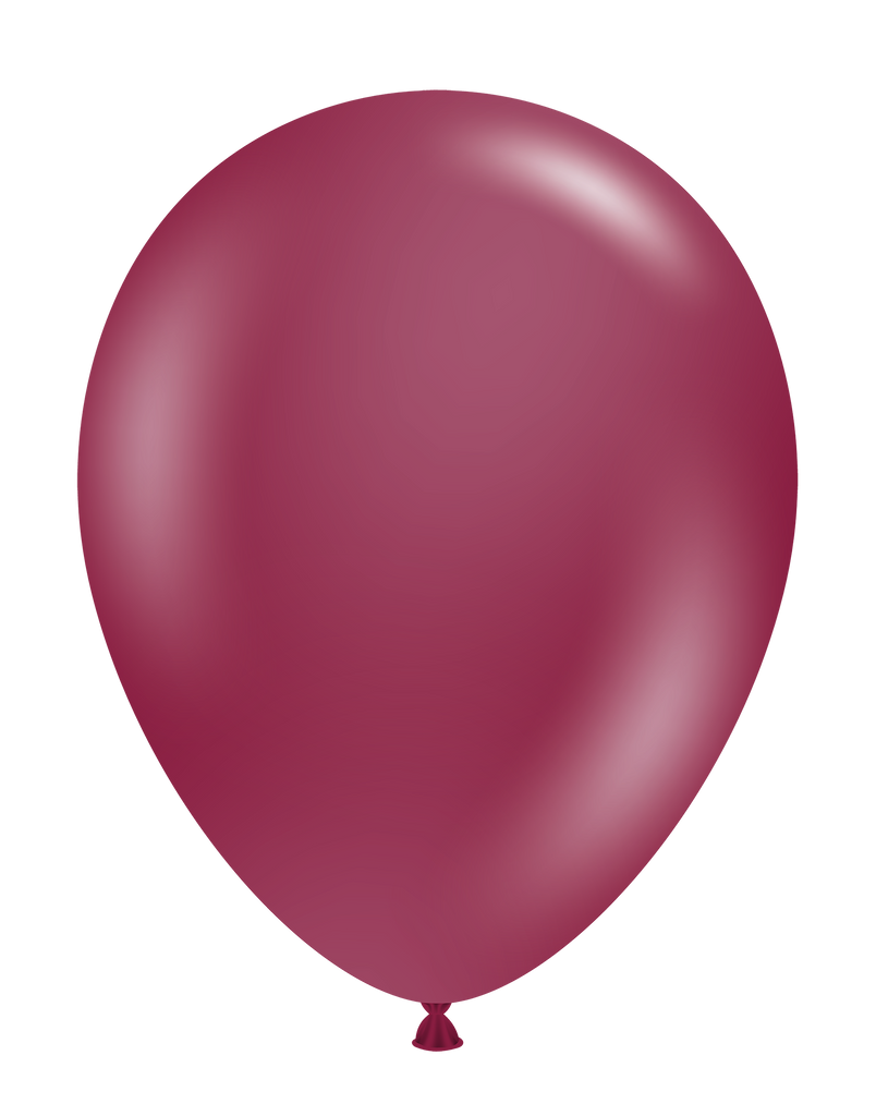 5 Inch Tuftex Latex Balloons (50 Per Bag) Sangria