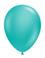 17" Pastel Teal Tuftex Latex Balloons (50 Per Bag)