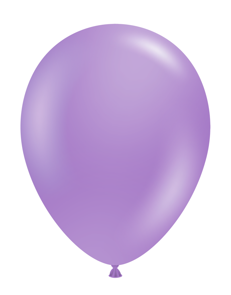11" Pearl Metallic Lilac Tuftex Latex Balloons (100 Per Bag)