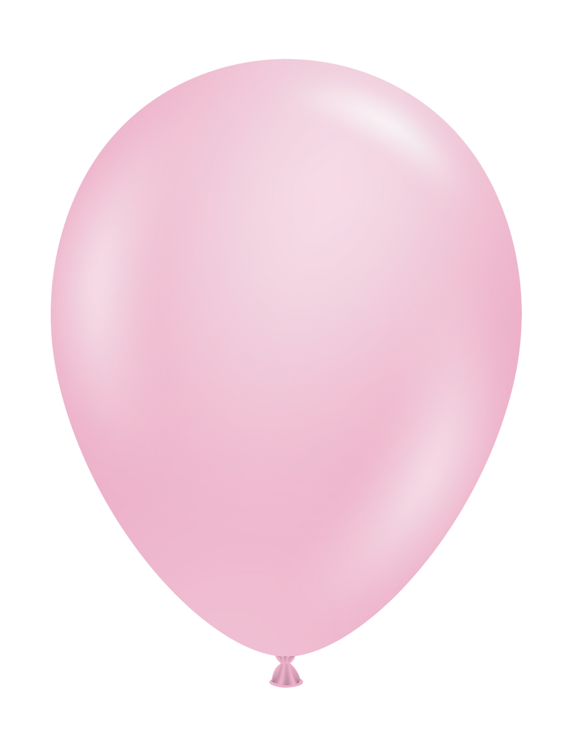 5" Shimmering Pink Tuftex Latex Balloons (50 Per Bag)