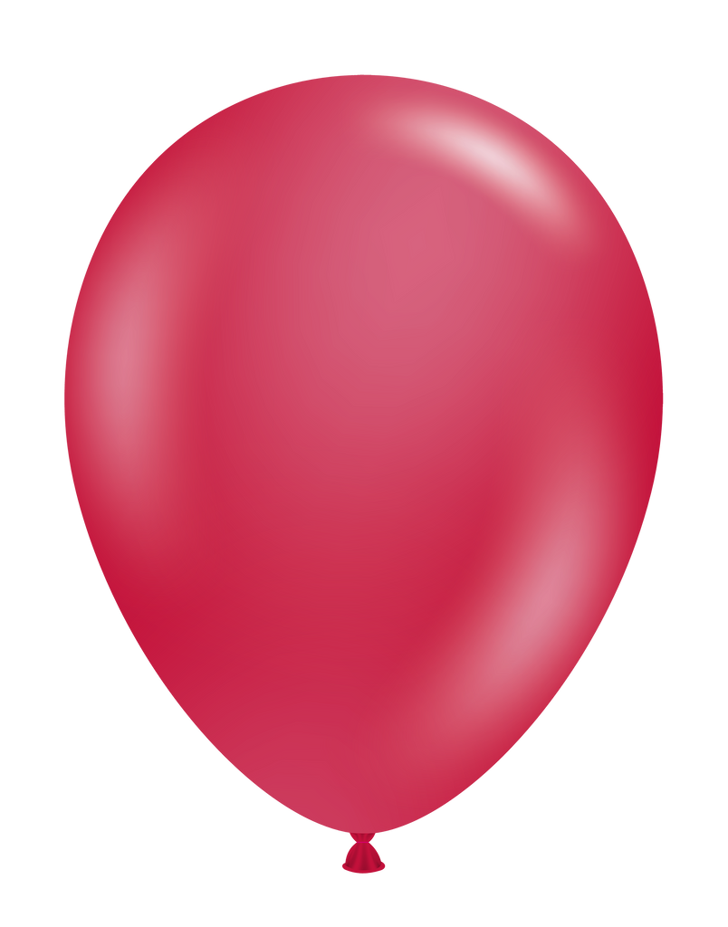 5" Starfire Red Tuftex Latex Balloons (50 Per Bag)