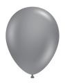 17 Inch Tuftex Latex Balloons (50 Per Bag) Gray Smoke