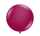 36 inch burgundy tuftex latex balloons 2 per bag tt 36212