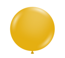 36" Mustard Tuftex Latex Balloons (2 Per Bag)