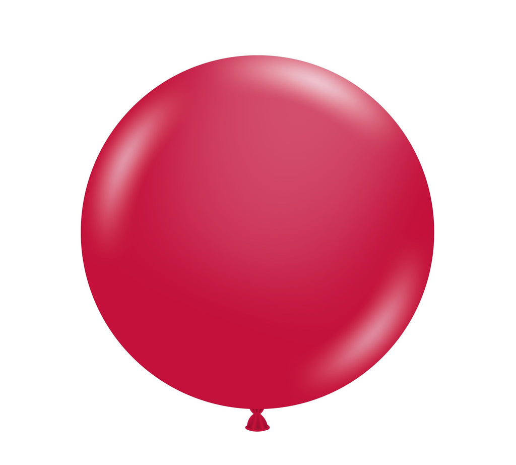 36 inch starfire red tuftex latex balloons 2 per bag tt 36253