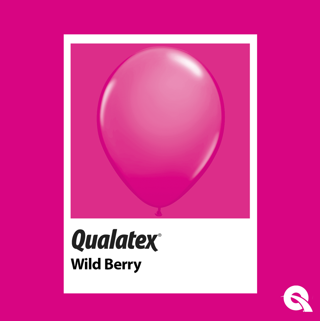 Wild Berry Swatch Pioneer Qualatex Latex Balloons 