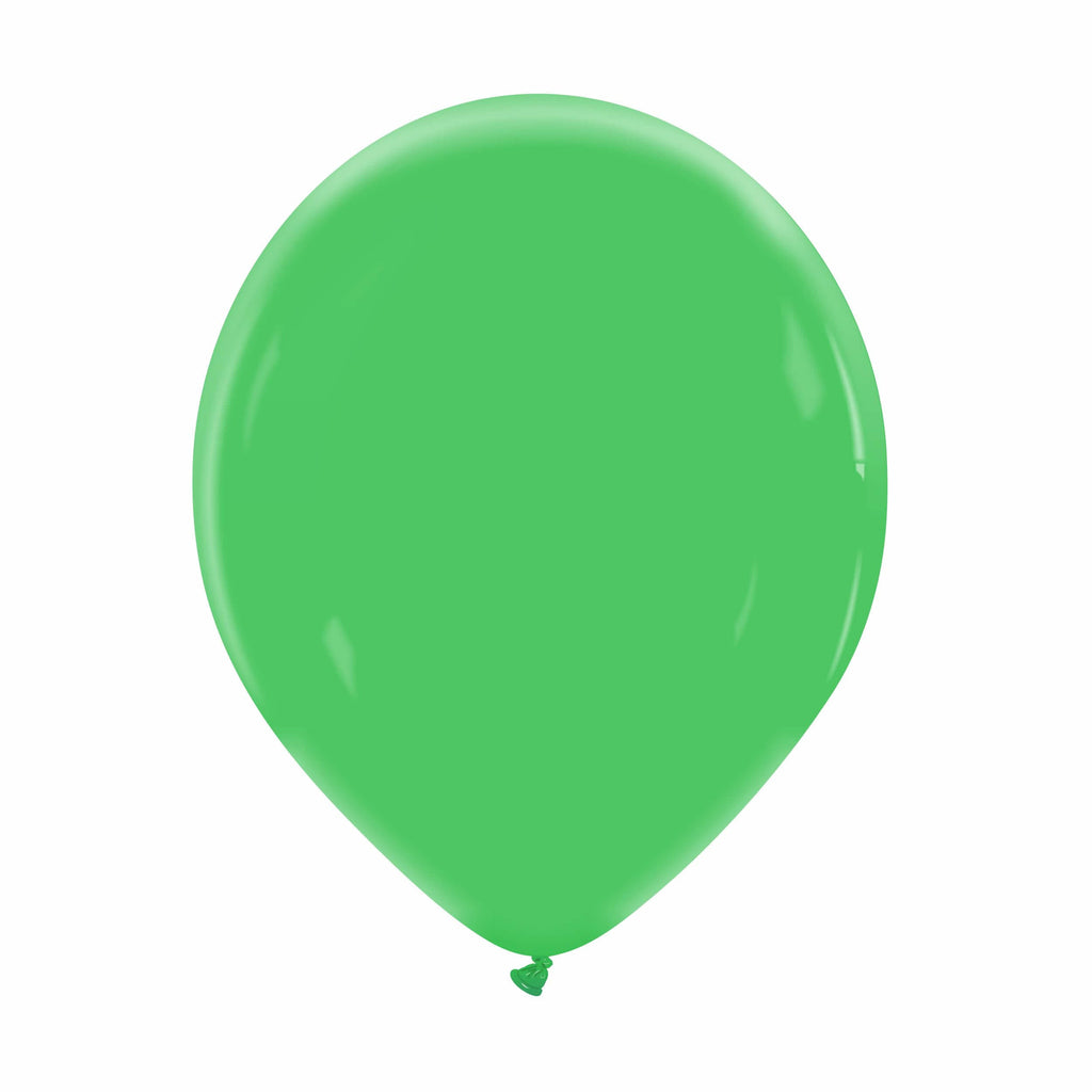12" Cattex Premium Clover Green Latex Balloons (50 Per Bag)